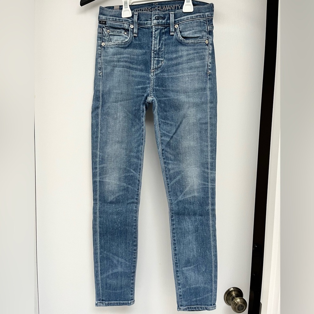 Citizen of Humanity Crop High rise skinny jeans